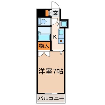 間取図 アーバンウェーブ白山