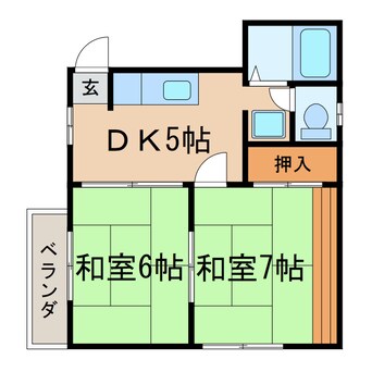 間取図 グリンヒル高座