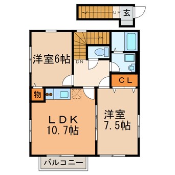 間取図 セルチェ間内