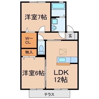 間取図 シャルマン（勝川町２）