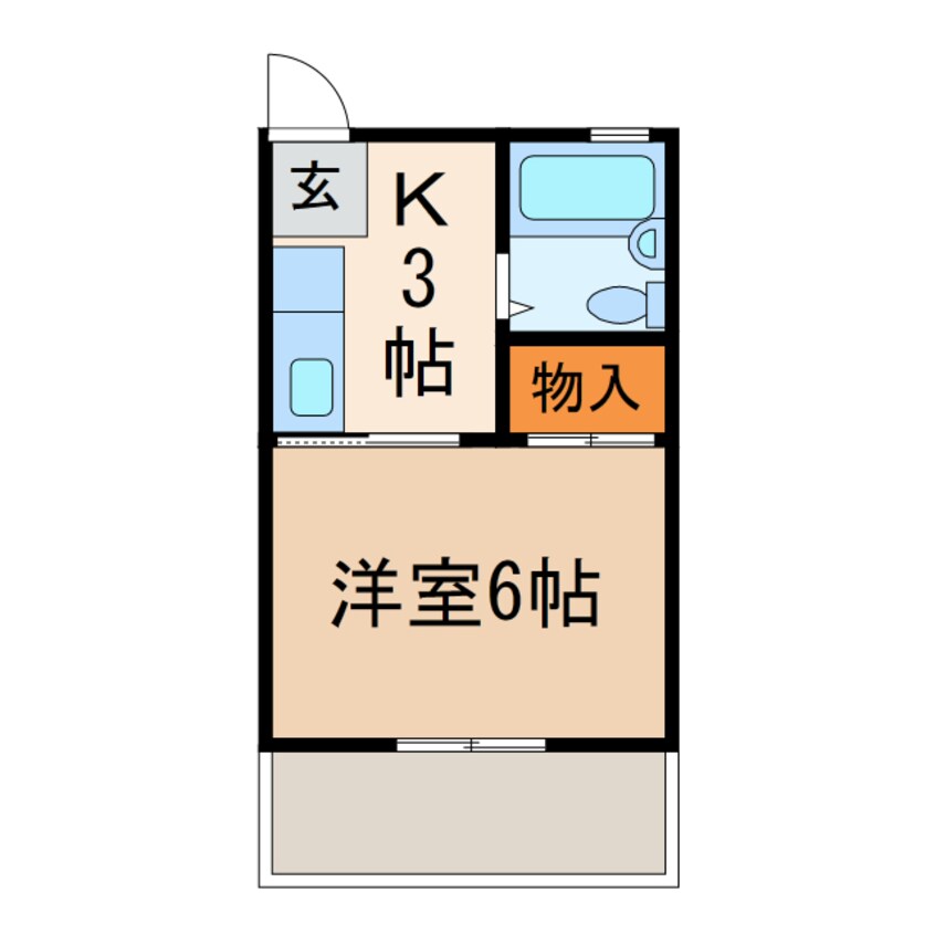 間取図 ハイム六軒屋
