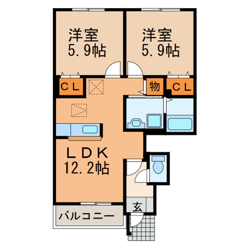 間取図 プレシャスメイツ
