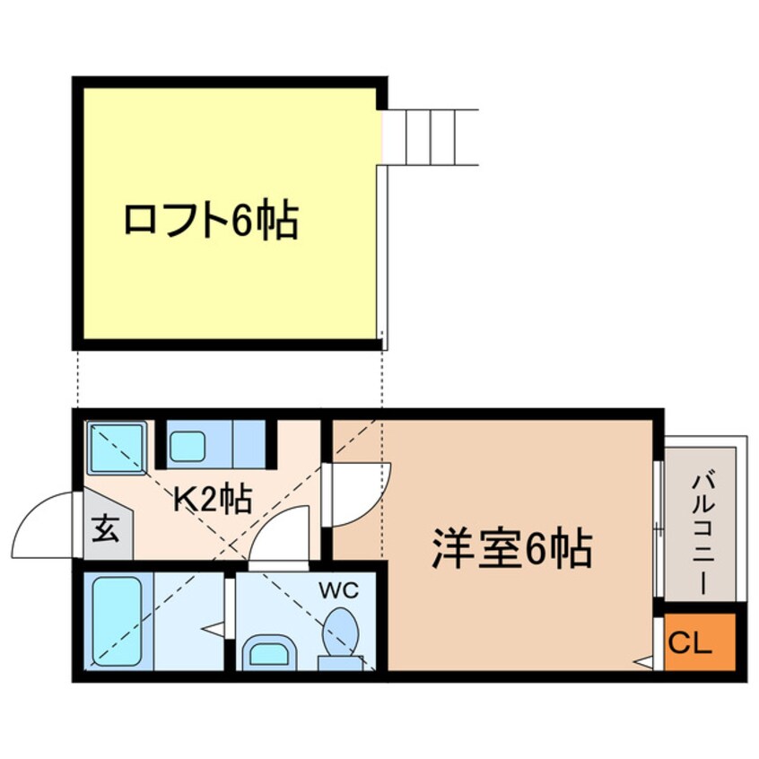 間取図 ルーグラン