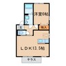 ウィルモア21Ｃ 1LDKの間取り