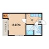 ウイングコート新守山 1Kの間取り