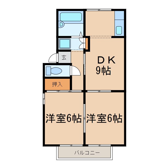 間取り図 ファミール堀部