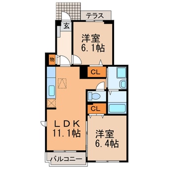 間取図 カームリー
