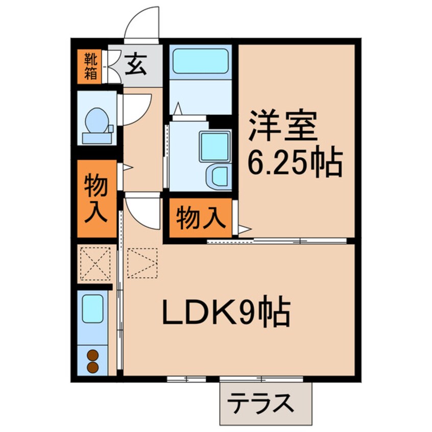 間取図 アヴニール大手