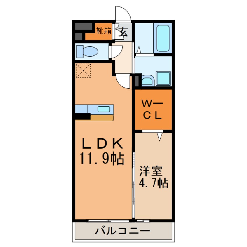 間取図 メゾン新守西