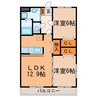 エクセレントＳ 2LDKの間取り