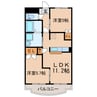 ファビュラス 2LDKの間取り