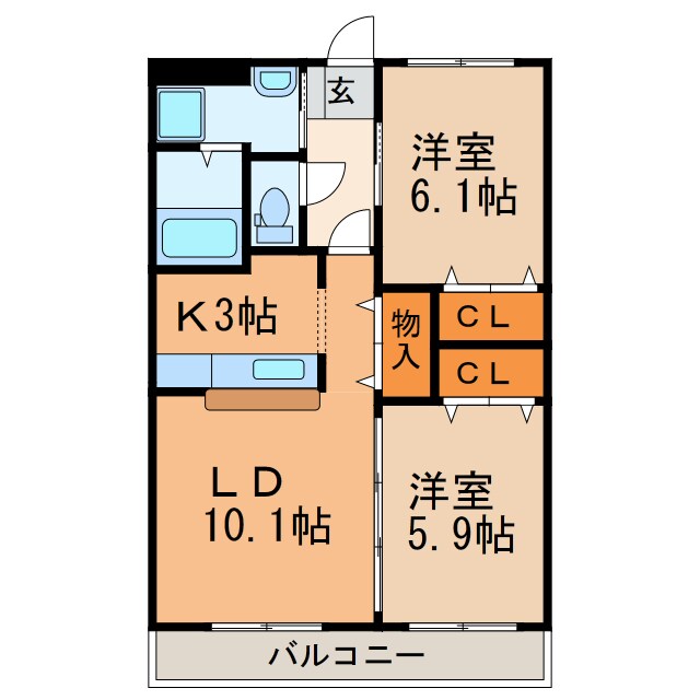 間取り図 NORTH VILLA