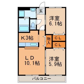 間取図 NORTH VILLA