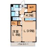 ドエル・マルモ606 1LDKの間取り