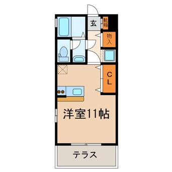 間取図 メゾン　グランデス