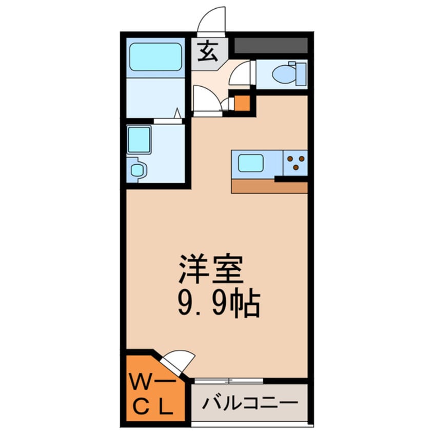 間取図 レオネクストツインクルしだみ