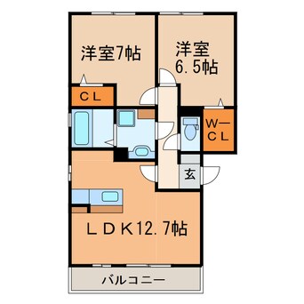 間取図 プライマリー
