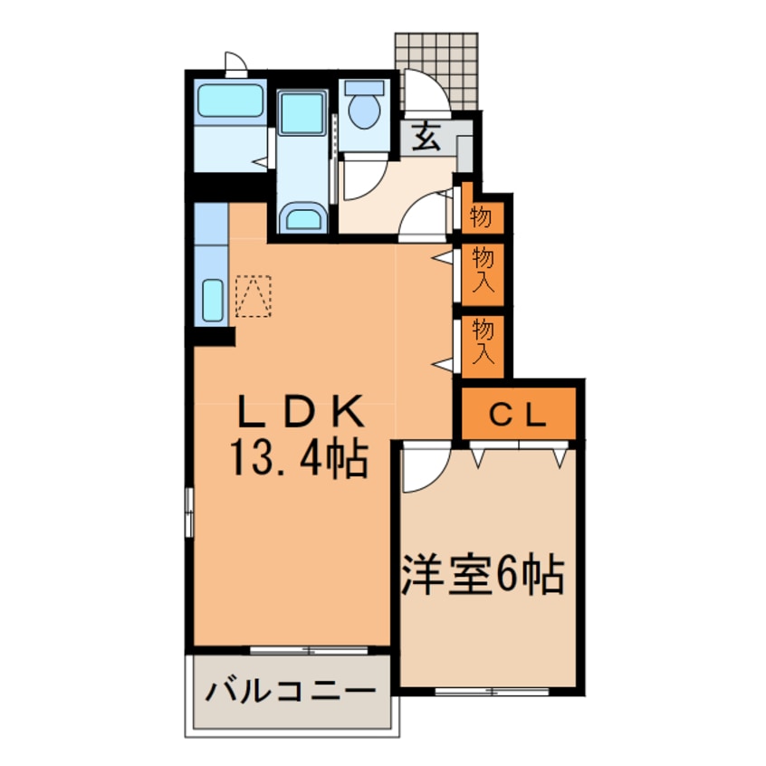 間取図 アニメート朝宮