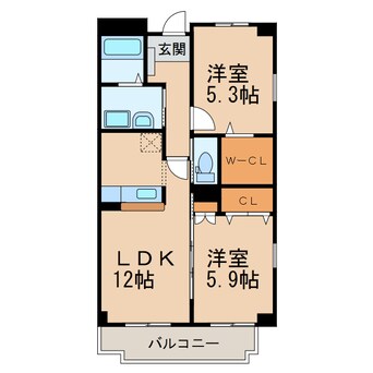 間取図 プリーザント