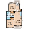 サンモールＢ 2LDKの間取り