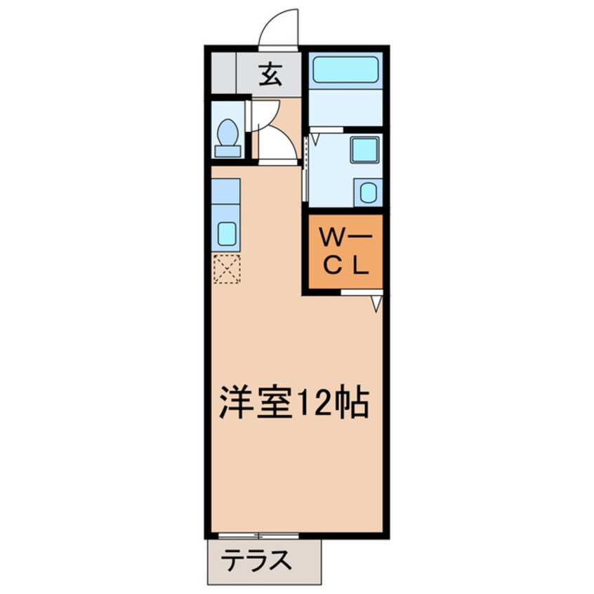 間取図 シャルマン味鋺