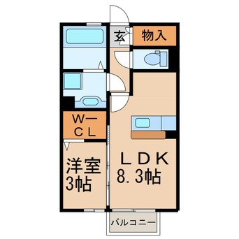 間取図 シェノアⅡ