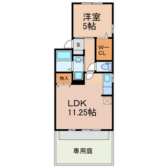 間取図 エトワール白沢