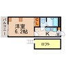 レオパレス小野 1Kの間取り