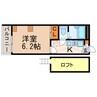 レオパレス小野 1Kの間取り