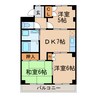 VILLA西本町 3DKの間取り