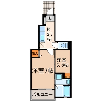 間取図 アリーヴィオⅢ