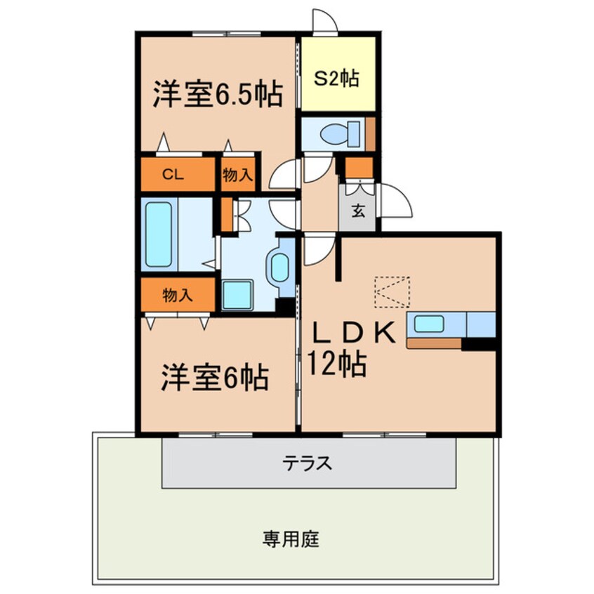 間取図 プラムガーデン