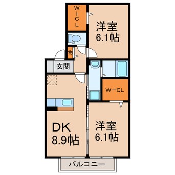 間取図 フロレスタ（喜惣治）