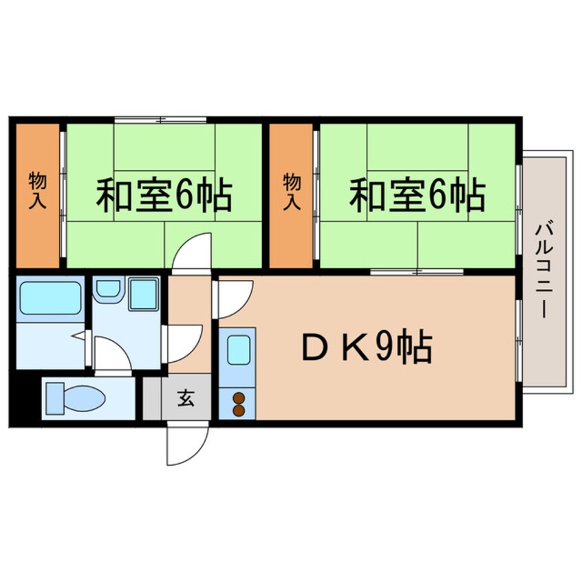 間取図 アドラーブル鳥羽見