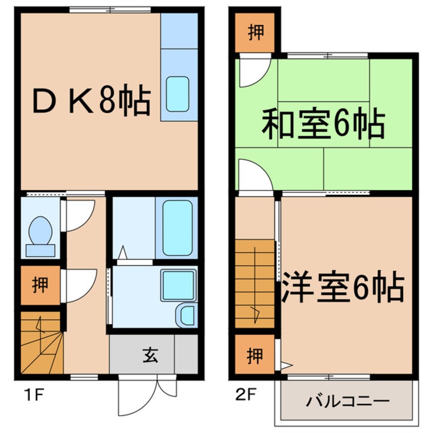 間取図 パークハイムⅣ