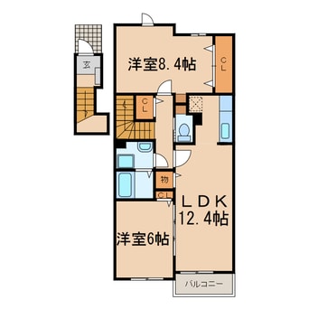 間取図 エスパス・Ｋ
