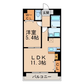 間取図 メゾン・ド・ソレイユ（下志段味）