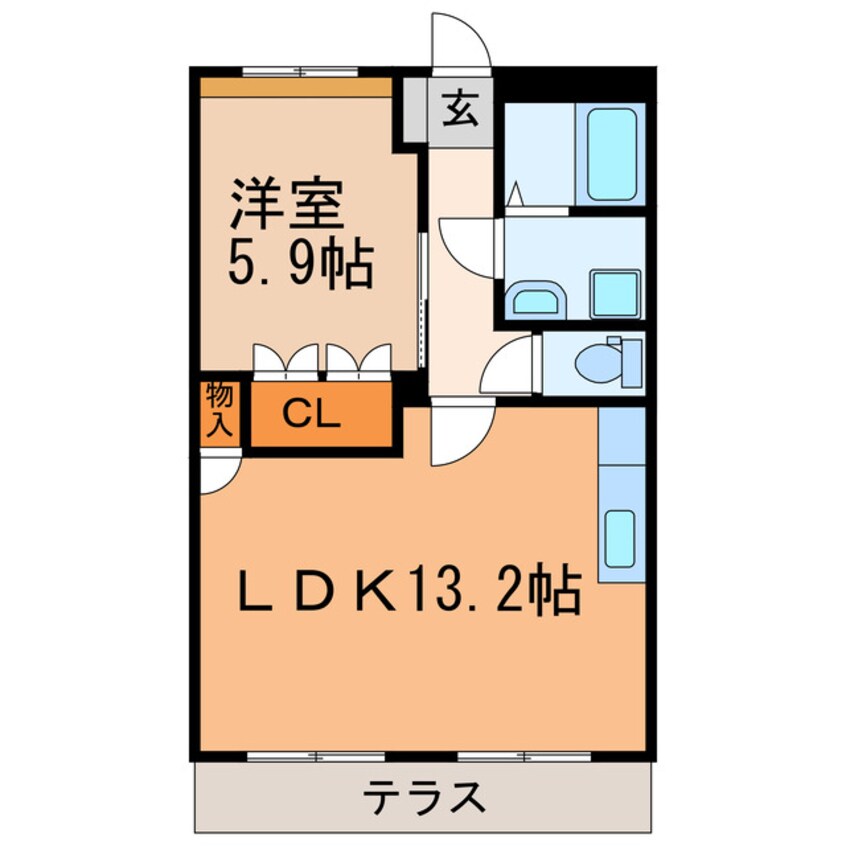 間取図 グリーンハイム新守山