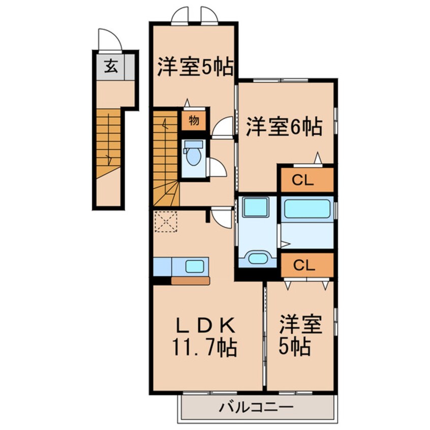 間取図 アルモニー（町田町）