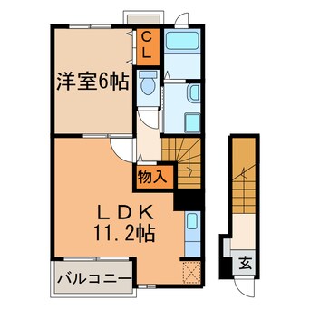 間取図 イエローソーワ