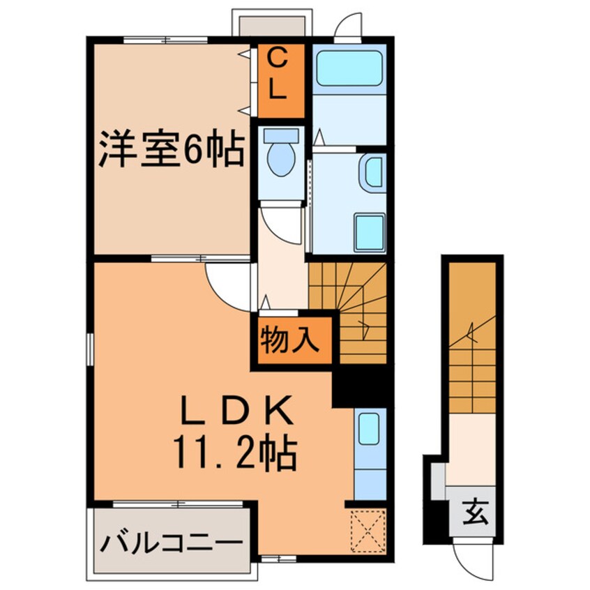 間取図 イエローソーワ