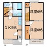 ＤＵＰＬＥＸ高山 2DKの間取り