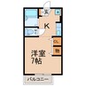 サウスエントピア 1Rの間取り
