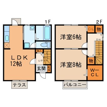 間取図 フォレストコート瀬古