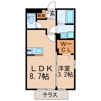 間取図 サンセール（気噴町）