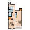 エテルノ 1LDKの間取り