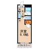 メゾン勝川 1Rの間取り