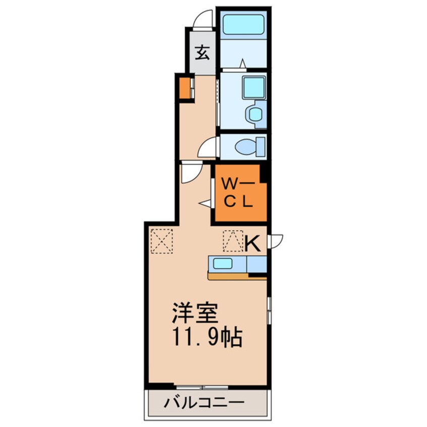 間取図 ボン・クロッシュ