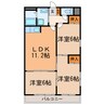 クラスレス八田 3LDKの間取り