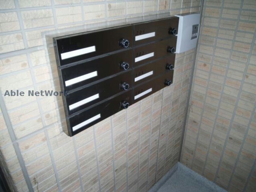 郵便受け ジーニアル中田